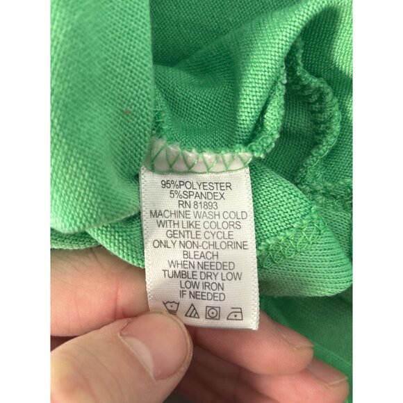 Denim and Company Essentials Open Front Peplum Cardigan Size L 3/4 Sleeve Office - Picture 4 of 6